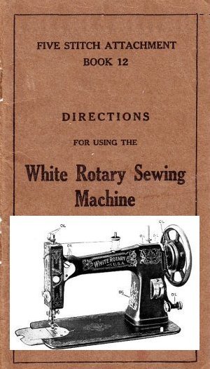 White rotary sewing machine manual model 2221